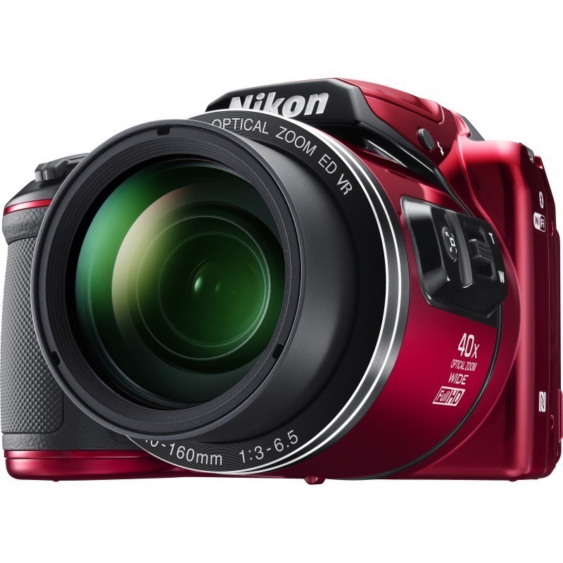 Nikon Coolpix B500, punane