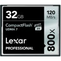 Lexar memory card CF 32GB 800x Professional 120MB/s