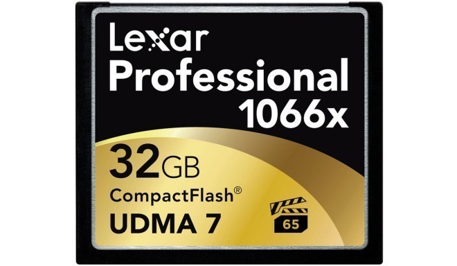 Lexar memory card CF 32GB Professional 1066x 160MB/s
