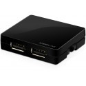 Speedlink USB hub Snappy 4-port, черный (SL-7414-01)