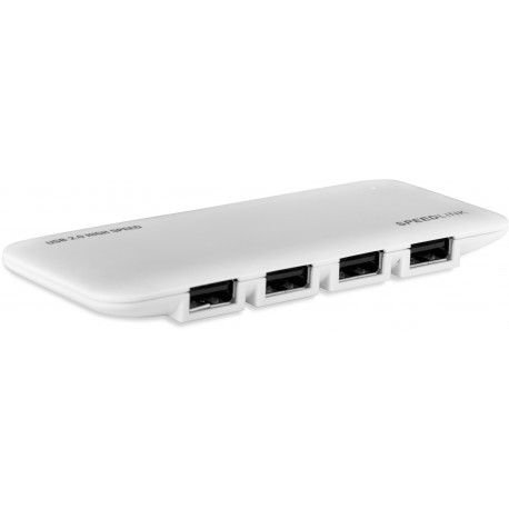Speedlink USB hub Nobile 7-port, valge (SL-7417)