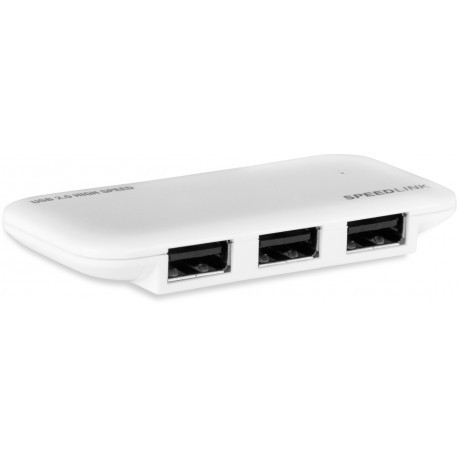 Speedlink USB hub Nobile 4-port, valge (SL-7416)