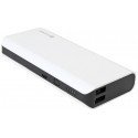 Platinet Power Bank 10000mAh 2xUSB, white (42782)