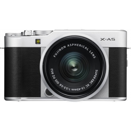 Fujifilm X-A5 + 15-45 мм Kit, серебряный