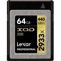 Lexar memory card XQD 2.0 64GB 2933x Professional 440MB/s