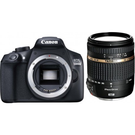 Canon EOS 1300D + Tamron 18-270mm VC PZD