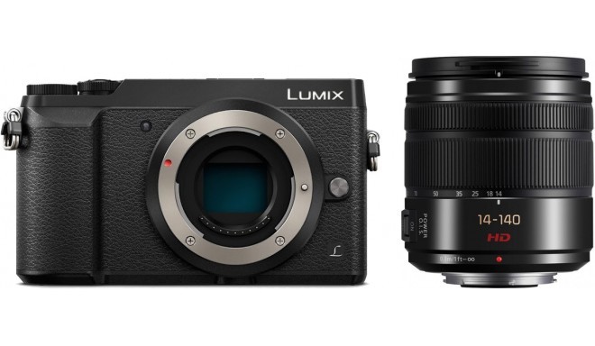 Panasonic Lumix DMC-GX80 + 14-140mm komplekts, melns