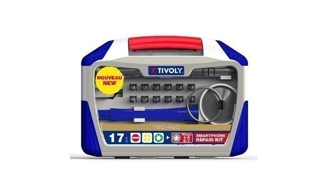 Tööriistakomplekt mobiiltelefoni ja tahvelarvuti remondiks 17 osa