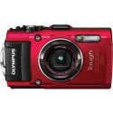 Olympus Stylus Tough TG-4, red + macro ring light LG-1