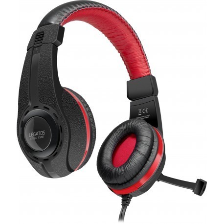 Speedlink austiņas ar mikrofonu Legatos (SL-860000-BK)
