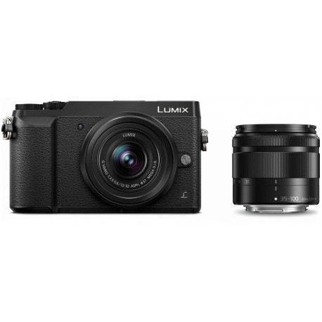 Panasonic Lumix DMC-GX80 + 12-32mm + 35-100mm Kit, black