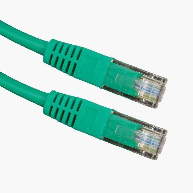 UTP 5e зеленый. UTP кабель (3м). Патч корд 0,5м. E5 Patchcord.