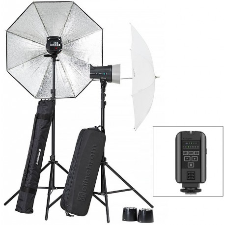 Elinchrom studijas zibspuldžu komplekts D-Lite RX 2/2 Umbrella To Go (20838)