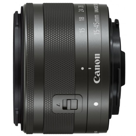 Canon EF-M 15-45mm f/3.5-6.3 IS STM objektīvs, melns