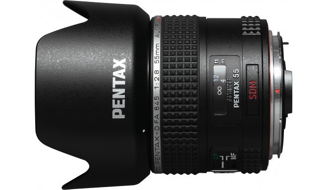 smc Pentax 645 D-FA 55mm f/2.8 AL (IF) SDM AW objektīvs