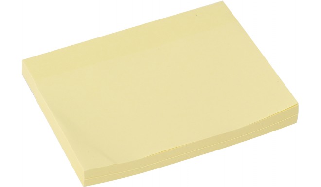Platinet бумага для заметок 75x100 100л, желтый