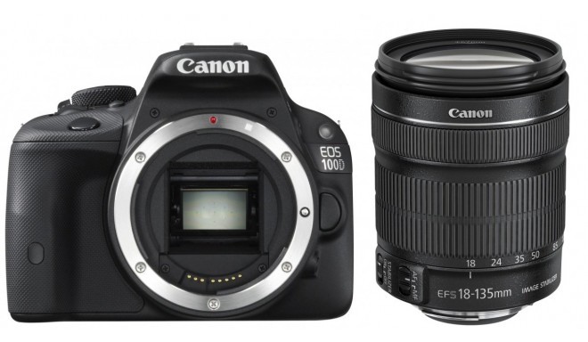 Canon EOS 2000D + 18-135mm IS Kit, melns