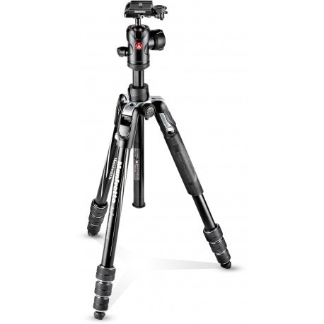 Manfrotto statiivikomplekt Befree Advanced MKBFRTA4BK-BH, must (karbita)