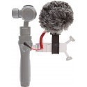 DJI Osmo microphone Rode VideoMicro + quick release mount