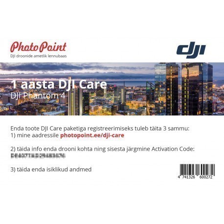 DJI Care Phantom 4 1 gads