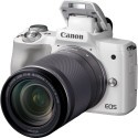 Canon EOS M50 + EF-M 18-150mm IS STM, white