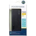 Platinet power bank 13000mAh + torch, black/green (42897)