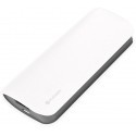 Platinet power bank Leather 5200mAh, white (43411)