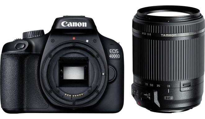 Canon EOS 4000D + Tamron 18-200 мм VC