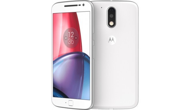 Motorola Moto G4 Plus, balts