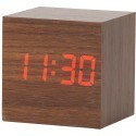 Platinet будильник Wooden Cube (43242)