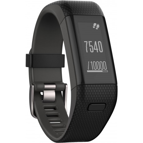 Garmin смарт браслет Vivosmart HR+ XL, черный