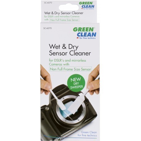 Green Clean sensor cleaning kit Wet Foam Swab & Dry Sweeper (SC-6070)