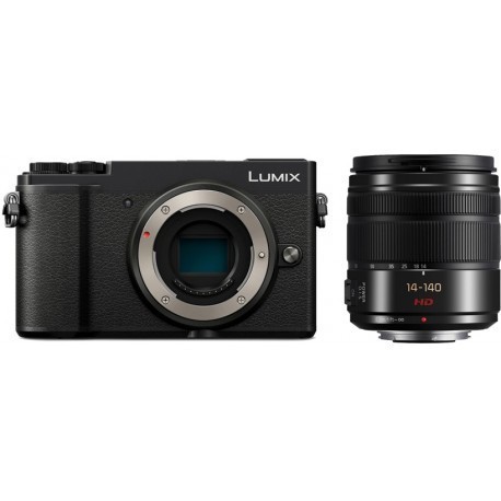 Panasonic Lumix DC-GX9 + 14-140мм Kit, черный