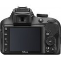 Nikon D3400 + 18-55 AF-P VR Kit, black