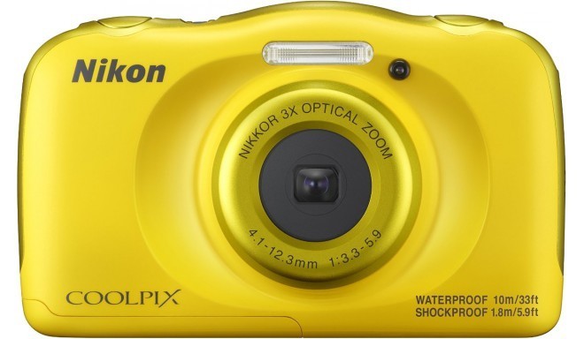 Nikon Coolpix W100, dzeltens