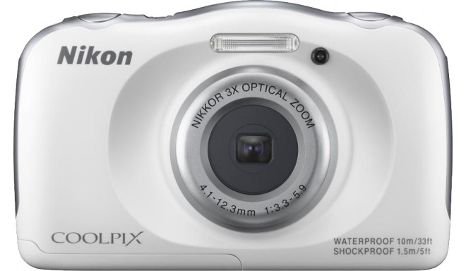Nikon Coolpix W100, белый