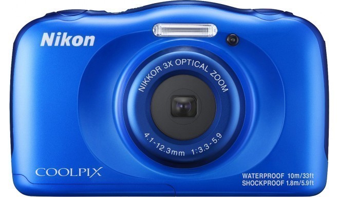 Nikon Coolpix W100, синий
