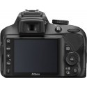 Nikon D3400 + 18-105mm AF-S VR Kit, black