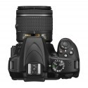 Nikon D3400 + 18-55mm AF-P + 70-300mm VR Kit, black