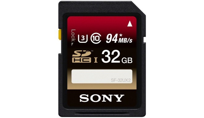 Sony mälukaart SDHC 32GB U3 Class 10