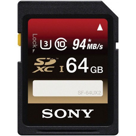 Sony mälukaart SDXC 64GB U3 Class 10