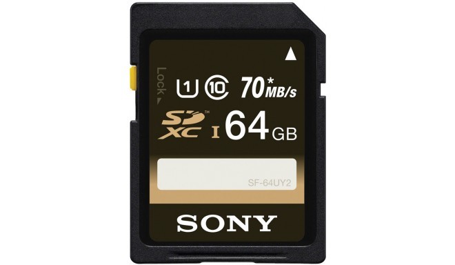 Sony карта памяти SDXC 64GB U1 Class 10