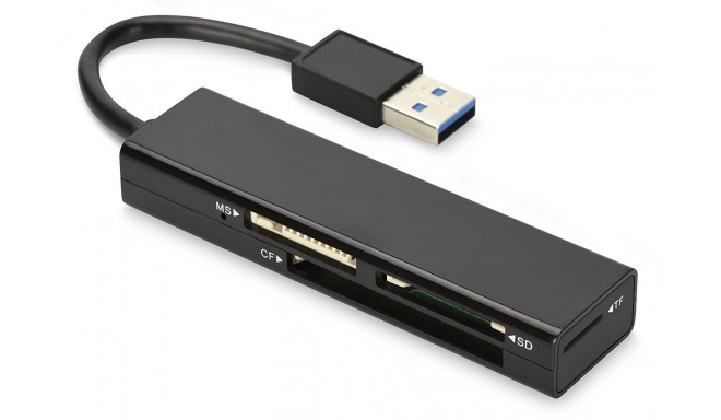 Ednet mälukaardilugeja 4-port USB 3.0