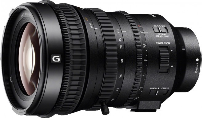 Sony E PZ 18-110mm f/4 G OSS lens