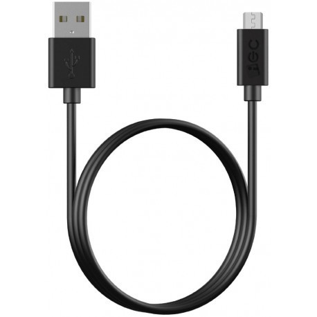 Omega kabelis microUSB 1m, melns (44344)