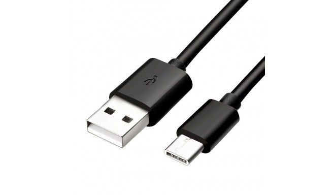 Omega kabelis USB-C Data 1m, melns (44345)