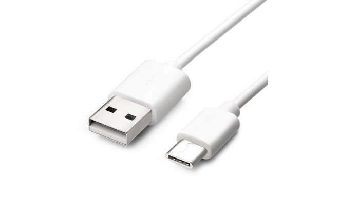 Omega kabelis USB-C Data 1m, balts (44346)