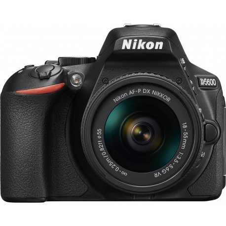 Nikon D5600 + 18-55mm AF-P VR Kit, black
