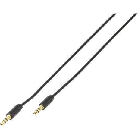 Vivanco kabelis 3,5mm - 3,5mm 0,5m (39271)