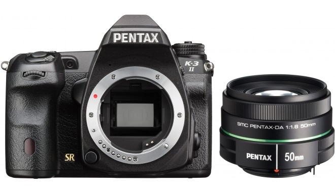 Pentax K-3 II + 50мм f/1.8